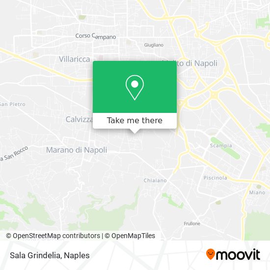 Sala Grindelia map