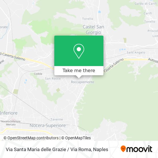 Via Santa Maria delle Grazie / Via Roma map