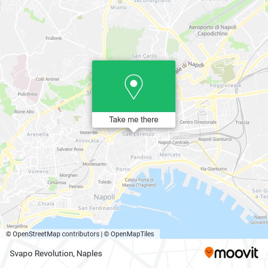 Svapo Revolution map