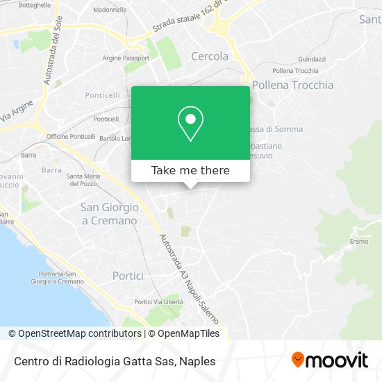 Centro di Radiologia Gatta Sas map