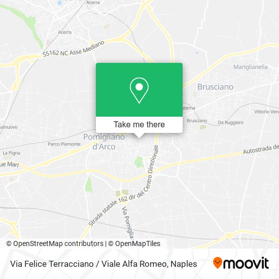 Via Felice Terracciano / Viale Alfa Romeo map