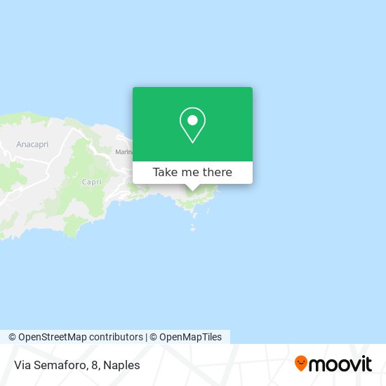 Via Semaforo, 8 map