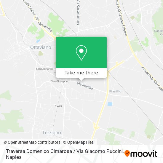 Traversa Domenico Cimarosa / Via Giacomo Puccini map