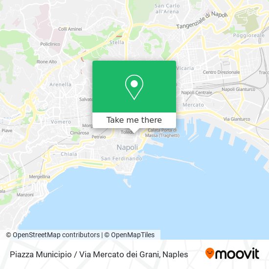 Piazza Municipio / Via Mercato dei Grani map