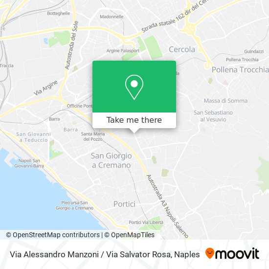 Via Alessandro Manzoni / Via Salvator Rosa map