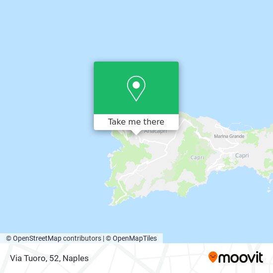 Via Tuoro, 52 map