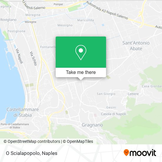 O Scialapopolo map