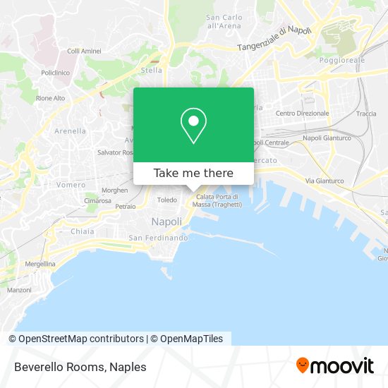 Beverello Rooms map