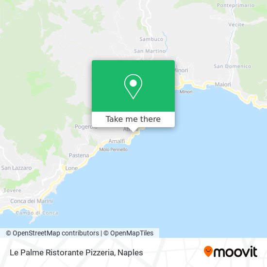 Le Palme Ristorante Pizzeria map