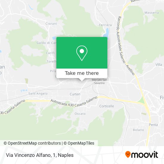 Via Vincenzo Alfano, 1 map