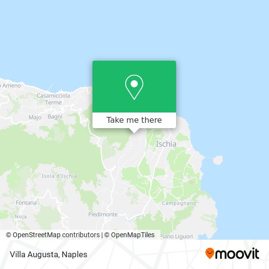 Villa Augusta map