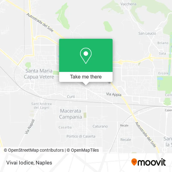Vivai Iodice map