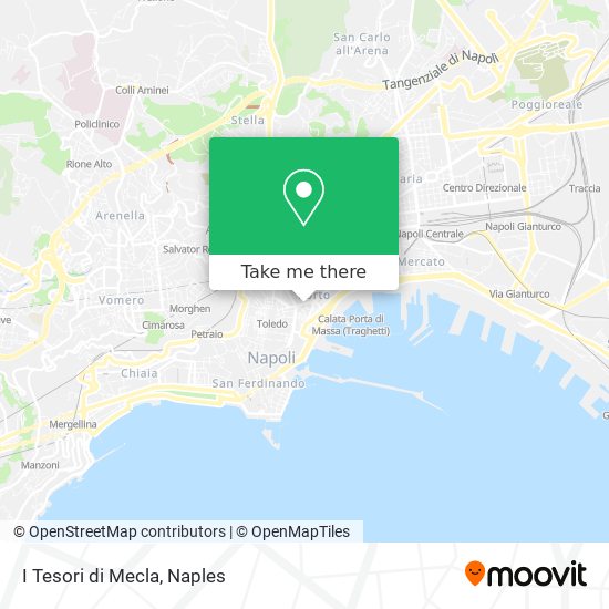 I Tesori di Mecla map