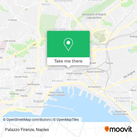 Palazzo Firenze map