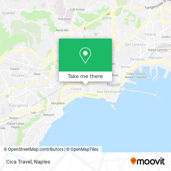 Cica Travel map