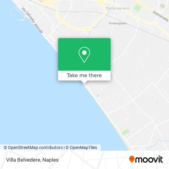 Villa Belvedere map