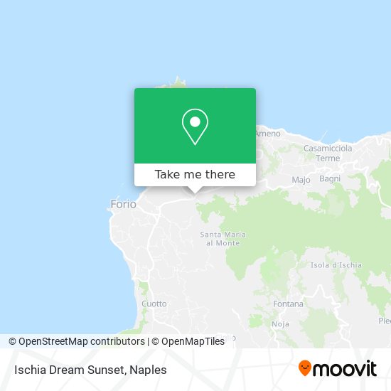 Ischia Dream Sunset map