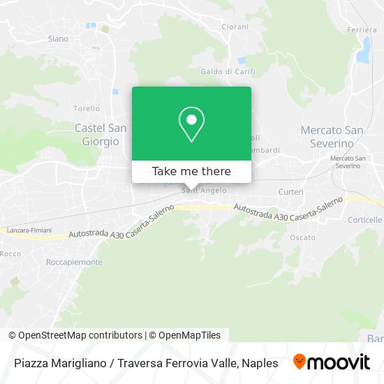 Piazza Marigliano / Traversa Ferrovia Valle map