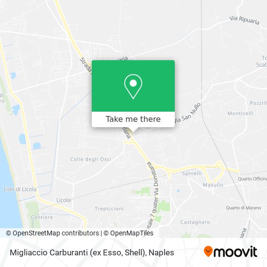 Migliaccio Carburanti (ex Esso, Shell) map