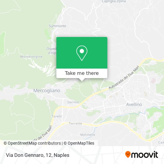 Via Don Gennaro, 12 map