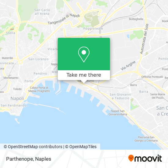 Parthenope map