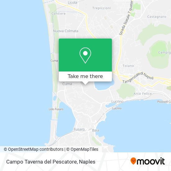 Campo Taverna del Pescatore map