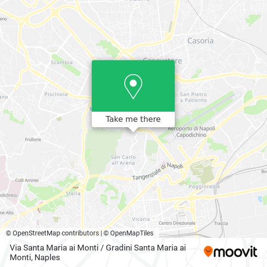 Via Santa Maria ai Monti / Gradini Santa Maria ai Monti map