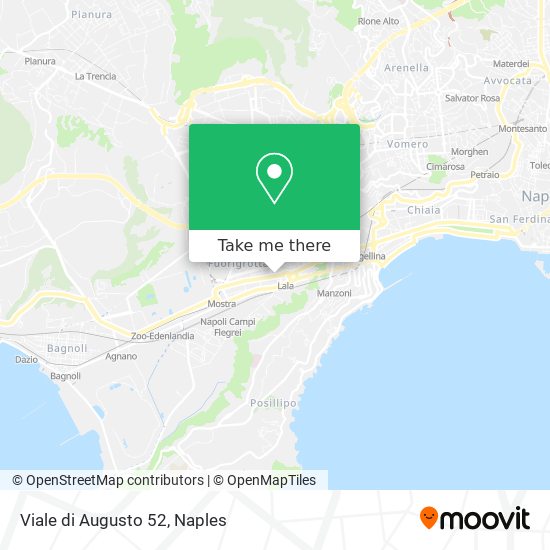 Viale di Augusto  52 map