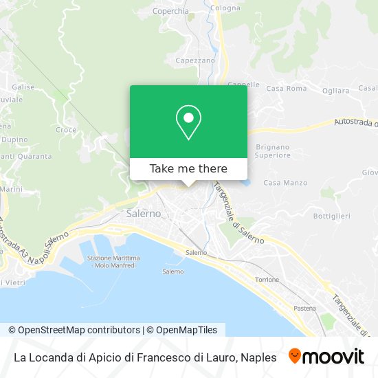 La Locanda di Apicio di Francesco di Lauro map