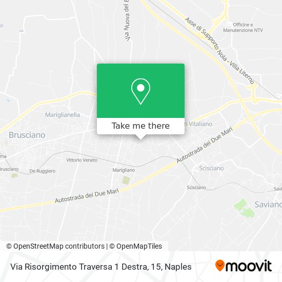 Via Risorgimento Traversa 1 Destra, 15 map
