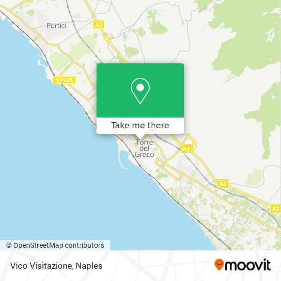 Vico Visitazione map