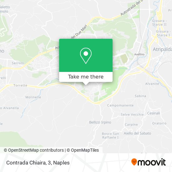 Contrada Chiaira, 3 map