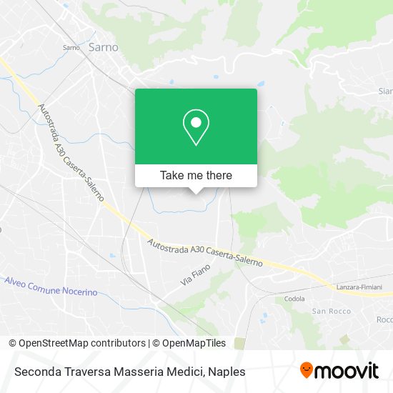 Seconda Traversa Masseria Medici map