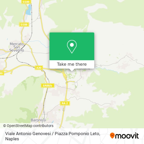 Viale Antonio Genovesi / Piazza Pomponio Leto map