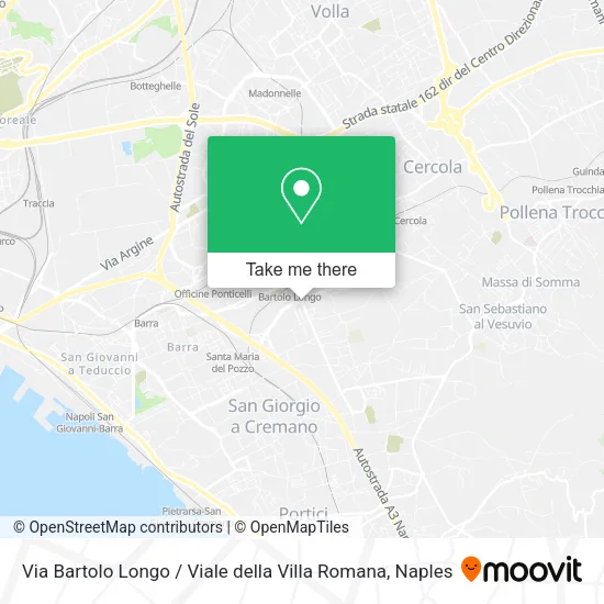 Via Bartolo Longo / Viale della Villa Romana map