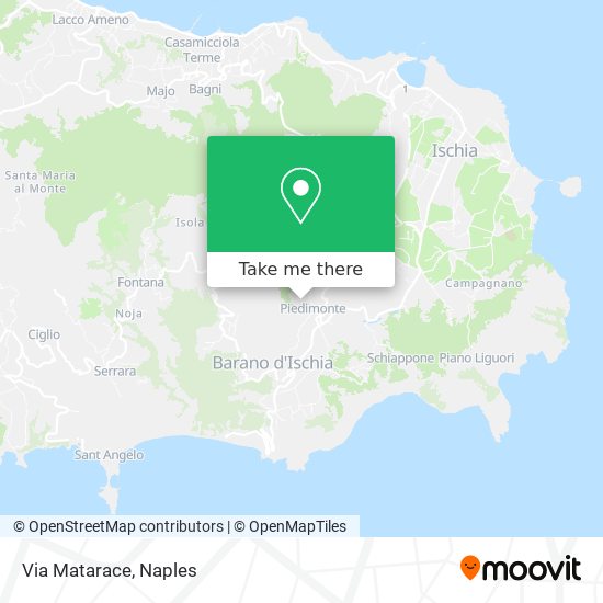 Via Matarace map