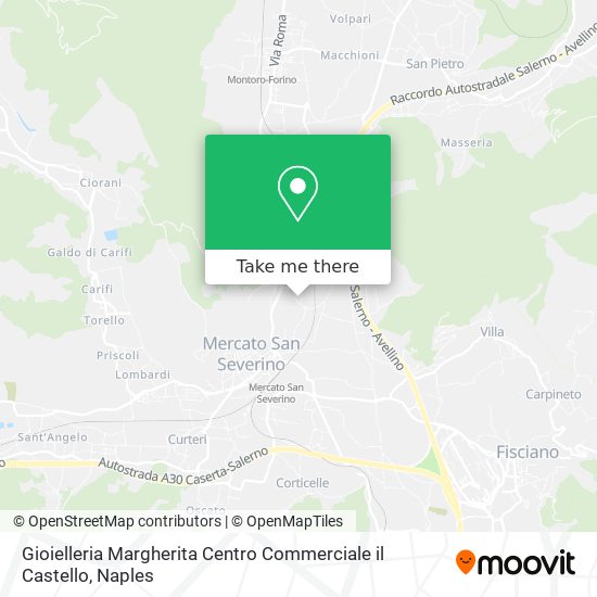 Gioielleria Margherita Centro Commerciale il Castello map
