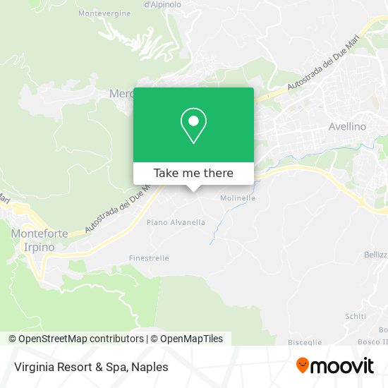 Virginia Resort & Spa map