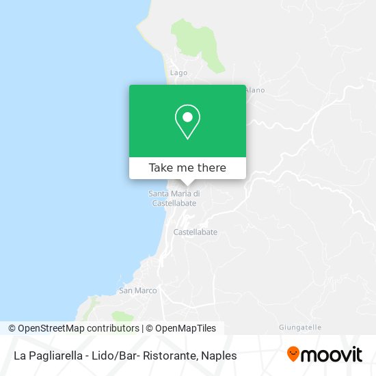 La Pagliarella - Lido / Bar- Ristorante map