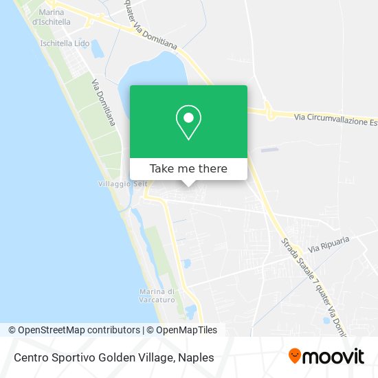 Centro Sportivo Golden Village map