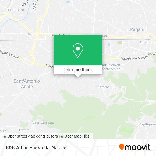 B&B Ad un Passo da map