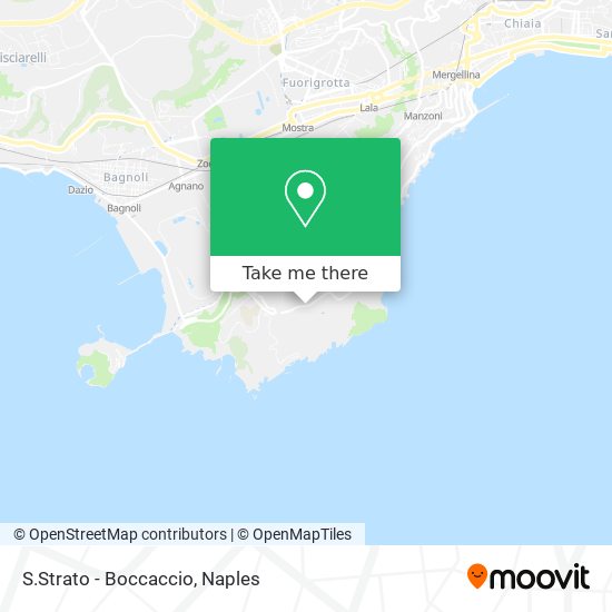 S.Strato - Boccaccio map