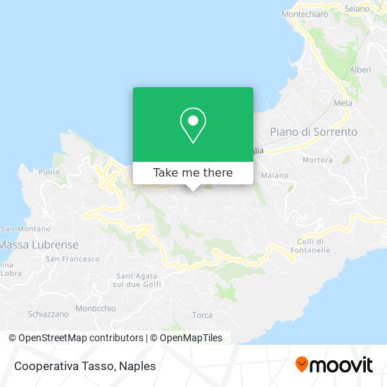 Cooperativa Tasso map