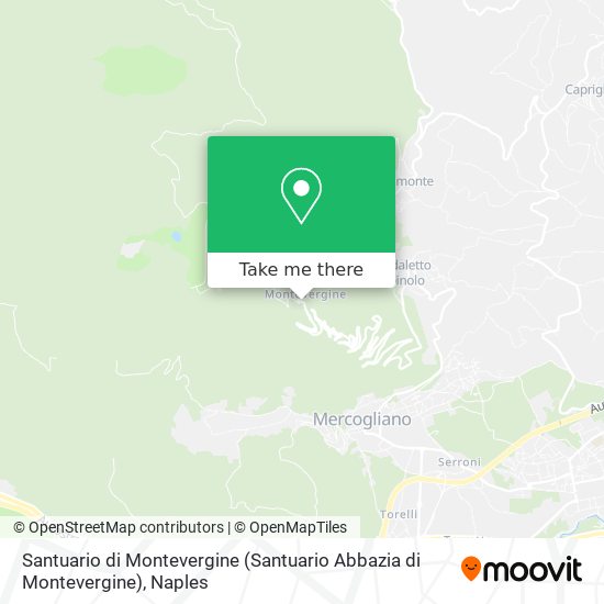 Santuario di Montevergine map