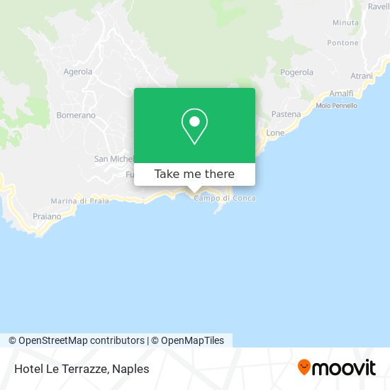 Hotel Le Terrazze map
