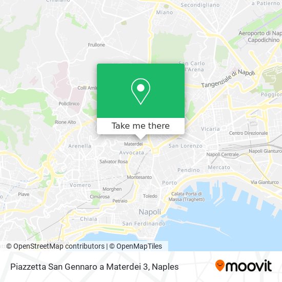 Piazzetta San Gennaro a Materdei  3 map