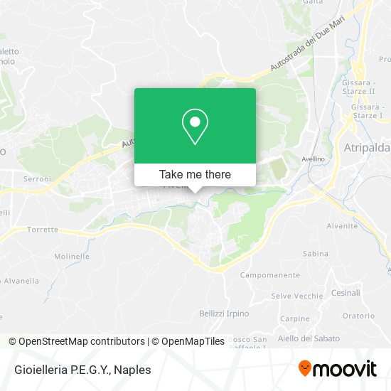 Gioielleria P.E.G.Y. map