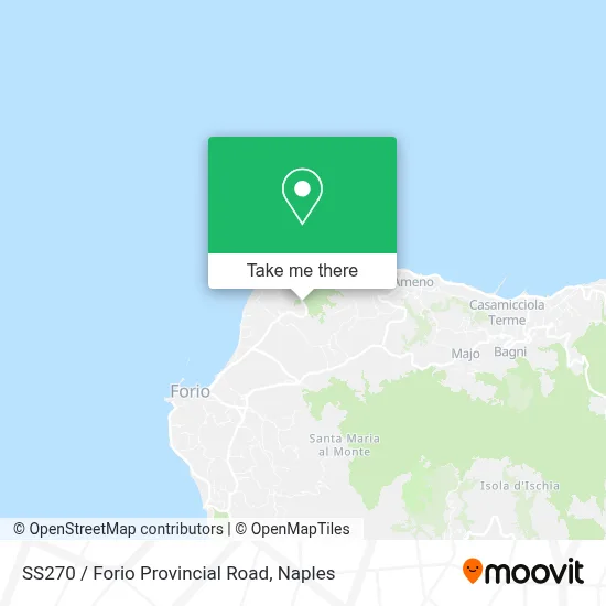 SS270 / Forio Provincial Road map