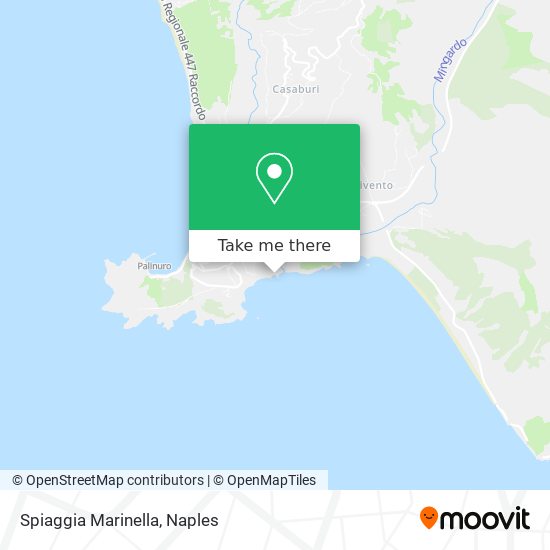 Spiaggia Marinella map
