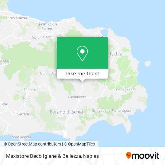 Maxistore Decò Igiene & Bellezza map